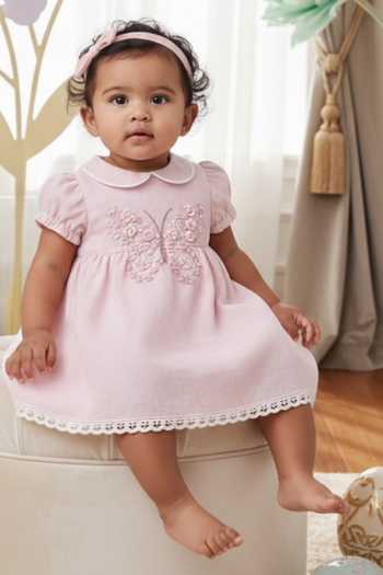 Pooja Wang Butterfly Blossom Cotton Dress 