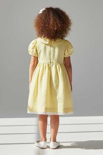 Pooja Wang Buttercup Hearts Embroidered Dress 