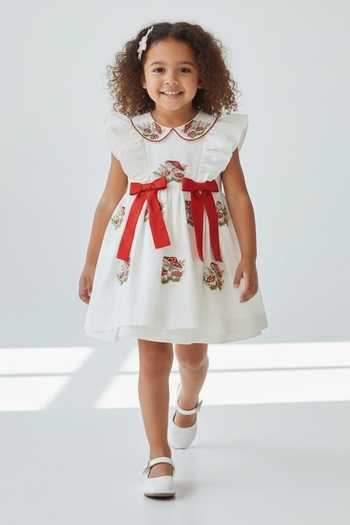 Pooja Wang Mushroom Embroidered Dress 