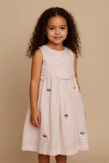 Buy Pooja Wang Pink Cotton Fruity Bloom Sequin Dress Online at Aza Fashions Buy_Pooja Wang_Pink Cotton Fruity Bloom Sequin Dress _Online_at_Aza_Fashions