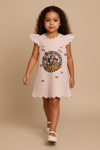 Pooja Wang Disney Squad Theme Cotton Dress 