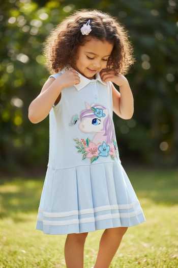 Pooja Wang Dreamy Unicorn Polo Dress 