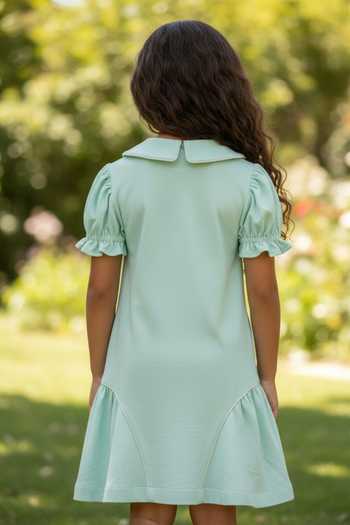 Pooja Wang Little Safari Peter Pan Collar Dress 