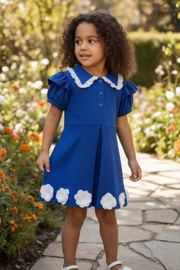 Pooja Wang Petunia Flower Polo Dress 