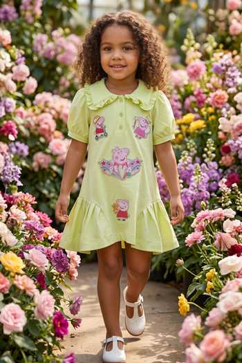 Pooja Wang Rosie Piglet Ruffled Dress 
