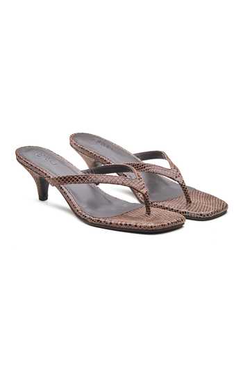Dang Shoes Spark Python Kitten Heel Sandals 
