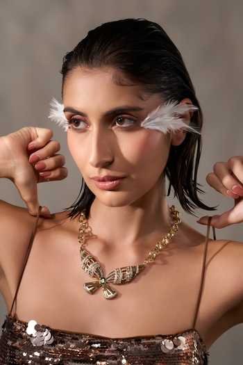 Gaurish Bespoke Jewellery Ala Bine Neckpiece 