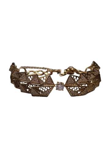 Gaurish Bespoke Jewellery Gold Plated Ala Reto Bracelet Online at Aza Fashions Gaurish Bespoke Jewellery_Gold Plated Ala Reto Bracelet _Online_at_Aza_Fashions