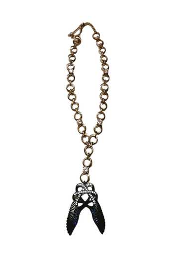 Gaurish Bespoke Jewellery Gold Plated Ala Bushi Neckpiece Online at Aza Fashions Gaurish Bespoke Jewellery_Gold Plated Ala Bushi Neckpiece _Online_at_Aza_Fashions