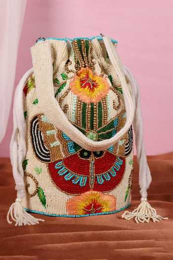 House of Webhin Parwana Butterfly Motif Potli 