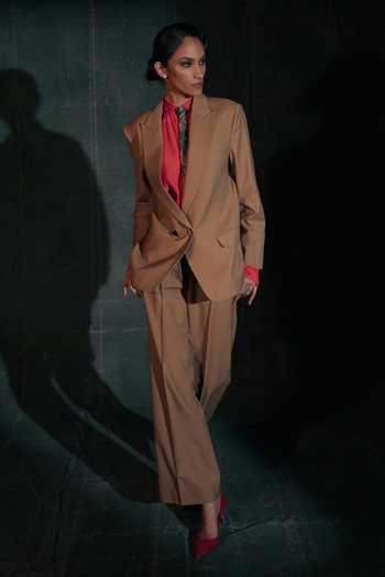 Nidhi Yasha Dunes Pure Wool Blazer Set 