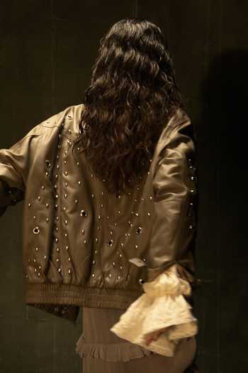 Nidhi Yasha Ophelia Ruffle Dress & Jacket Set 
