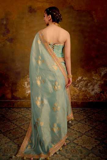 Muskann Kapadiaa Nandi Kanjivaram Tissue Saree 
