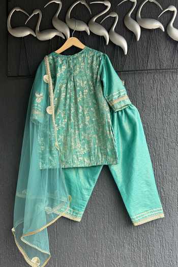 The little tales Embellished Kurta Set 