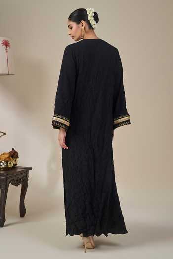 Masaba Black Ambi Bloom Kaftan 