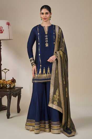 Masaba Heirloom Moonfall Kurta Sharara Set 
