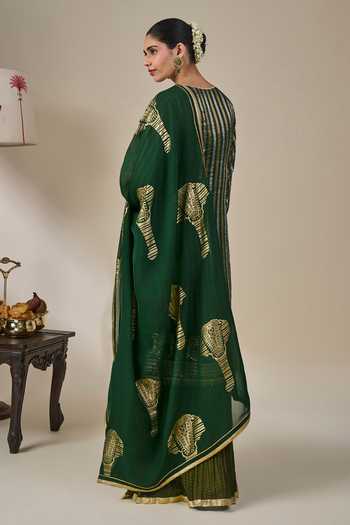 Masaba Green Kera Palm Kurta Set 