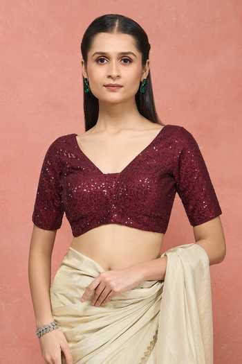 Khwaab By Sanjana Lakhani Sequin Work Blouse 
