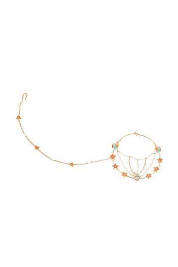 Raabta By Rahul Fanny Pearl Embellished Nose Ring 