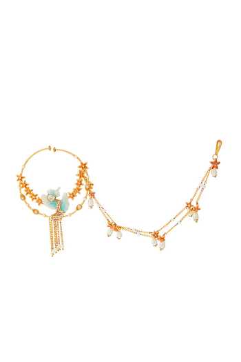 Raabta By Rahul Heron Bird Embellished Nose Ring 