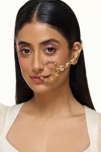 Raabta By Rahul Bagh Polki Studded Nath 