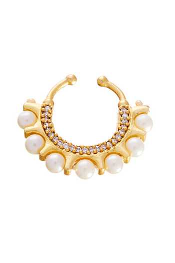 Raabta By Rahul Numaish Stone Embellished Nath 