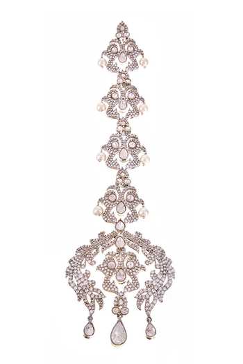 Raabta By Rahul Elise Zirconia Studded Maangtikka 