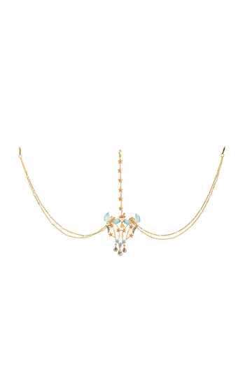 Raabta By Rahul Altaira Floral Patti Chain Mathapatti 