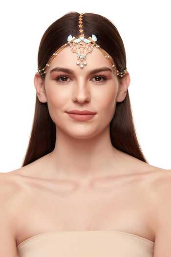 Raabta By Rahul Altaira Floral Patti Chain Mathapatti 