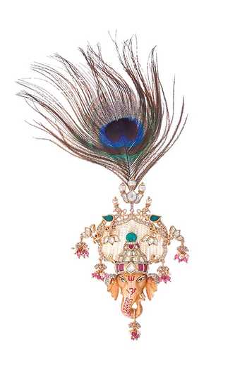 Raabta By Rahul Vinayak Mor Pankh Brooch