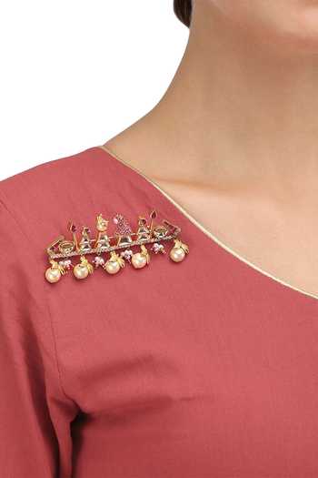 Raabta By Rahul Bride & Groom Brooch