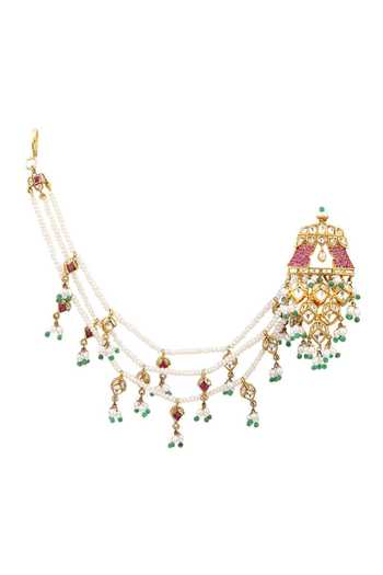 Raabta By Rahul Palki Lotus Earrings 