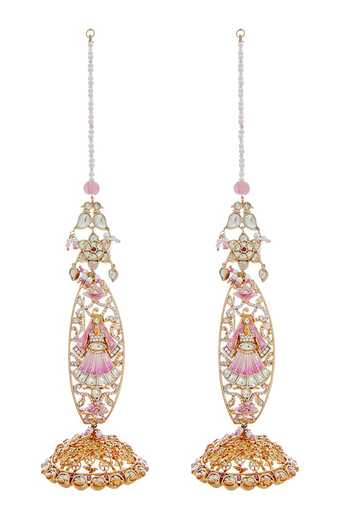 Raabta By Rahul Malka Bali Log Jhumka Earrings 