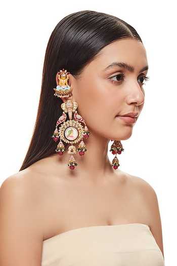 Raabta By Rahul Saanvika Earrings & Ear Cuff Covers 