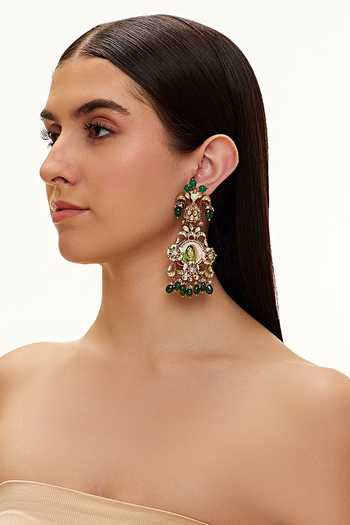 Raabta By Rahul Mayura Dampatti Handpainted Earrings 