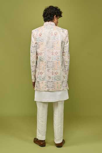 Arihant Rai Sinha Mens Sherwani Kurta & Pant Set 