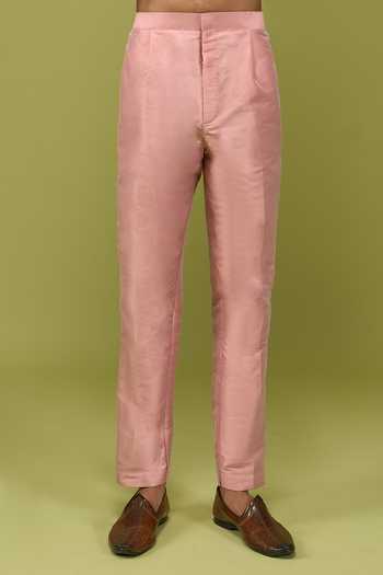 Buy Arihant Rai Sinha Pink Silk Sherwani Set Online at Aza Fashions Buy_Arihant Rai Sinha_Pink Silk Sherwani Set _Online_at_Aza_Fashions