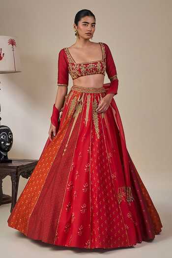 Masaba Rango Sa Jahan Embroidered Lehenga Set