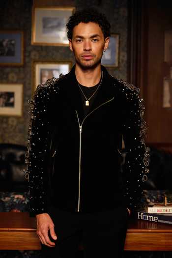 Asuka Dark Armour Metal Work Bomber Jacket 