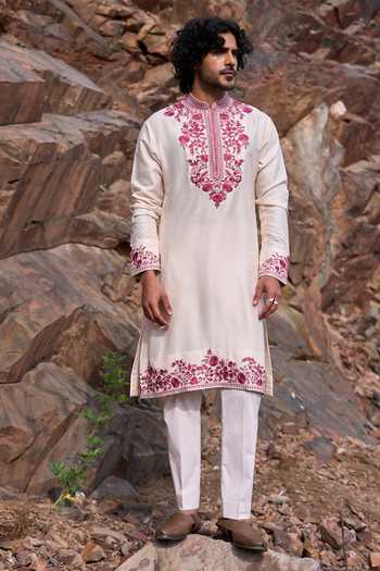 Anushree Reddy Daffodil Creeper Kurta Set