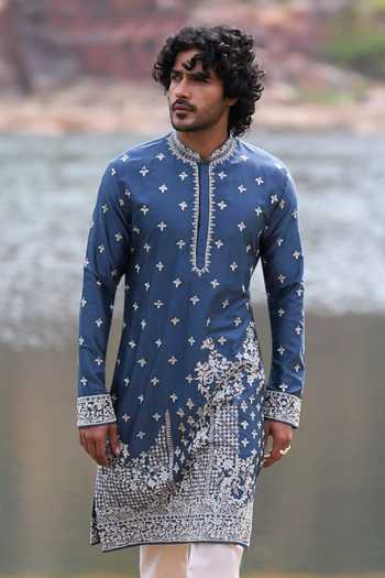 Anushree Reddy Thread Embroidered Kurta Set