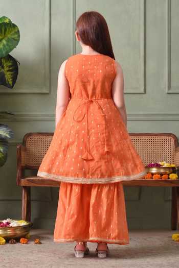 Petite Pomme Embroidered Kurta Set