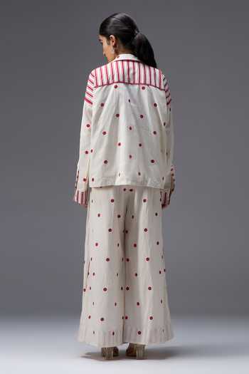 Aaroh By Dolly Hand Block Print Top & Pant Set 
