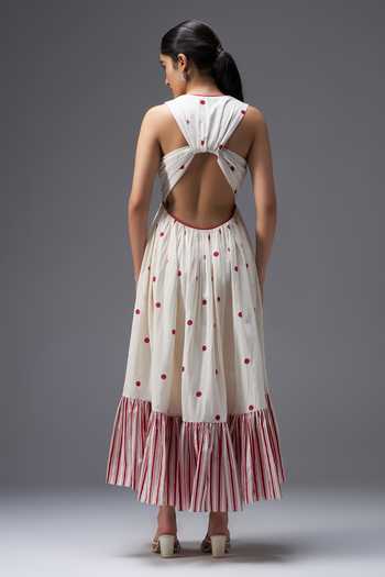 Aaroh By Dolly Hand Block Print Dress 