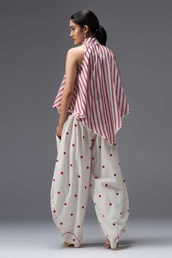 Aaroh By Dolly Hand Block Print Top & Pant Set 