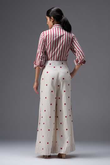 Aaroh By Dolly Hand Block Print Shirt & Pant Set 
