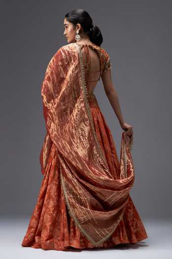 Aaroh By Dolly Riwaayat Embroidered Lehenga Set 