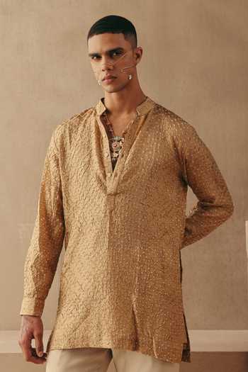 Twenty Nine Rai Bandhani Silk Kurta 