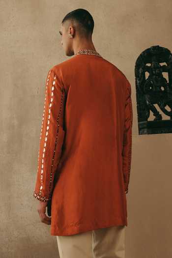 Twenty Nine Mirror Work Kurta Set 