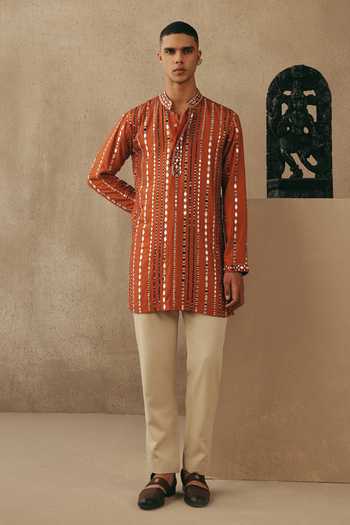 Twenty Nine Mirror Work Kurta Set 